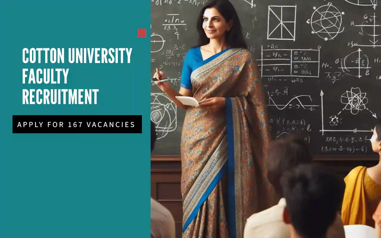 Cotton University Faculty Recruitment 2024