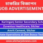 Urgent Jobs In Silchar Assam - 15th May