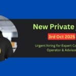 Urgent Jobs In Silchar - 3rd Oct 2025